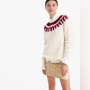 DIANE VON FURSTENBERG GOLD SHIMMER MINI SKIRT      NWOT